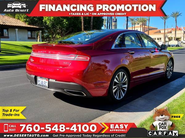 2018 Lincoln MKZ Hybrid Reserve Only $463/mo! Easy Financing! - cars... for sale in Palm Desert , CA – photo 12