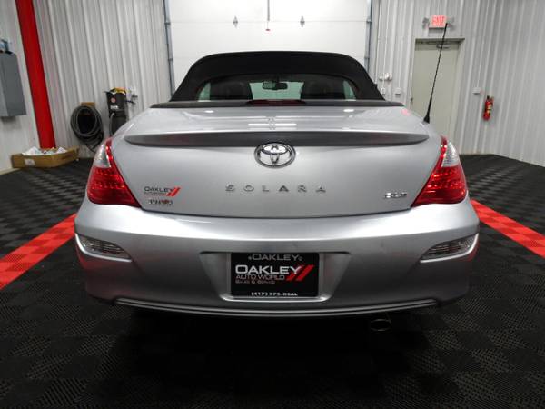 2007 Toyota Camry Solara Convertible SLE Convertible Silver - cars & for sale in Branson West, MO – photo 9