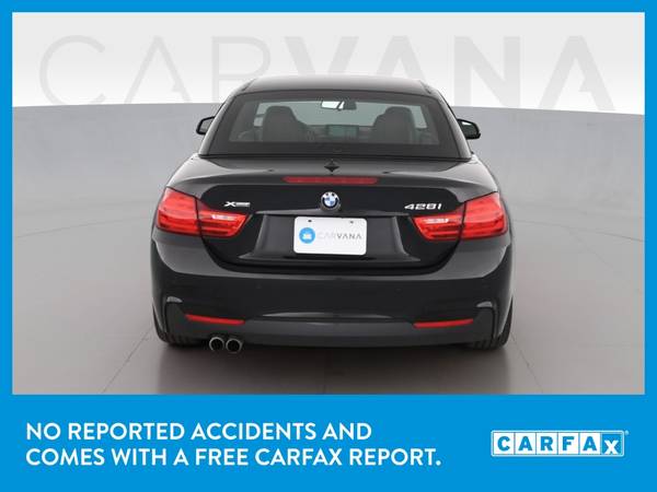 2015 BMW 4 Series 428i xDrive Convertible 2D Convertible Black for sale in saginaw, MI – photo 7