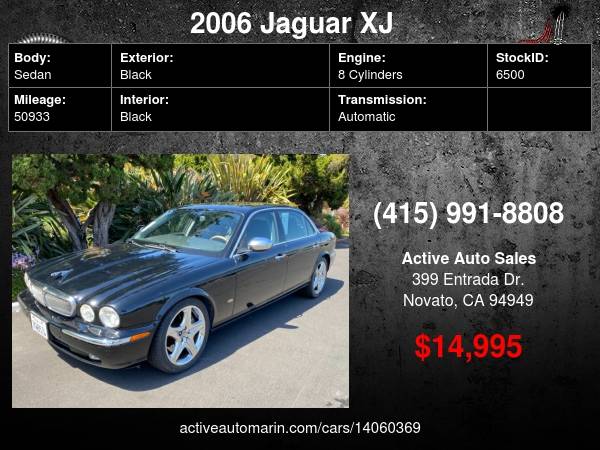 2006 Jaguar XJ Super V8, ONLY 51K Miles! SALE! - - by for sale in Novato, CA – photo 20