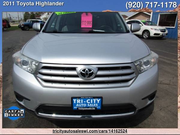 2011 TOYOTA HIGHLANDER BASE AWD 4DR SUV Family owned since 1971 for sale in MENASHA, WI – photo 8
