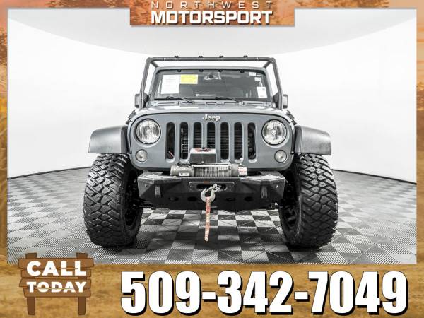 Lifted 2014 *Jeep Wrangler* Unlimited Sport 4x4 for sale in Spokane Valley, WA – photo 9