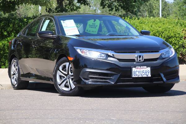2018 Honda Civic LX SKU: 32943 Honda Civic LX - - by for sale in Rancho Cordova, CA – photo 2