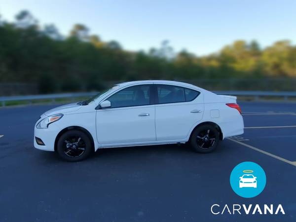 2018 Nissan Versa SV Sedan 4D sedan White - FINANCE ONLINE - cars &... for sale in Sarasota, FL – photo 4