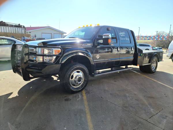 2013 Ford F450 Lariat Platinum - cars & trucks - by dealer - vehicle... for sale in LOCKRIDGE, IA – photo 3