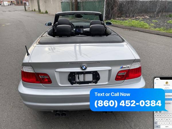 2003 BMW M3 Convertible 6 Speed Manual Immaculate Low Miles for sale in Plainville, CT – photo 2