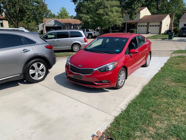 Kia Forte Ex 2014 ☝️ title rebuilt miles 12000 red for sale in Columbus, OH – photo 2
