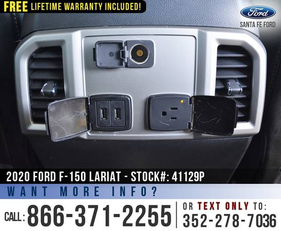 2020 FORD F150 LARIAT FordPass Connect - Ecoboost - SYNC for sale in Alachua, FL – photo 18