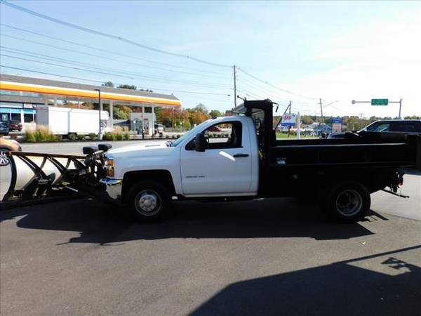 2015 Chevrolet Chevy Silverado 3500HD Dump Body Plow Trucks - cars &... for sale in Salem, NH, VT – photo 5