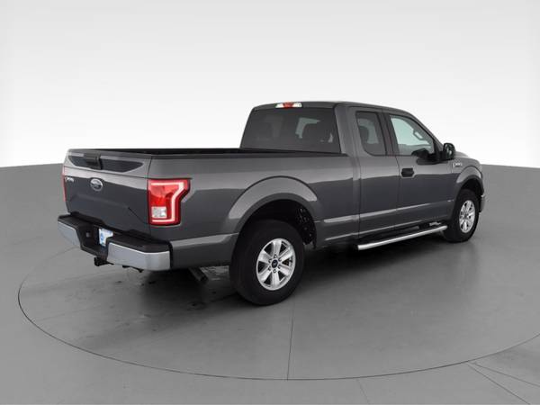 2017 Ford F150 Super Cab XLT Pickup 4D 6 1/2 ft pickup Gray -... for sale in Indianapolis, IN – photo 11