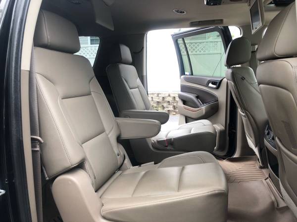 2015 CHEVY SUBURBAN LTZ BLACK 22" WHEELS 1 OWNER FULLY SERVICED! for sale in Kingston, MA – photo 21
