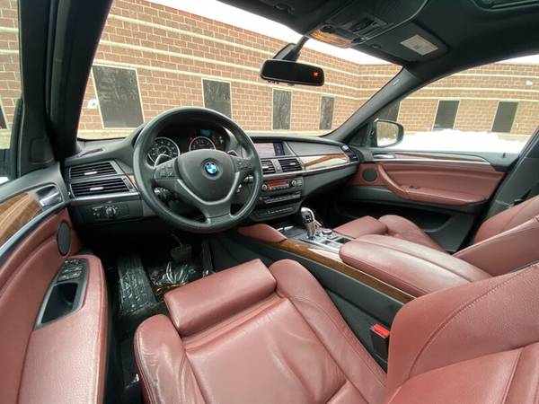 2012 BMW X6 xDrive35i: 1 Owner Black & GORGEOUS Red Leather Inter for sale in Madison, WI – photo 14