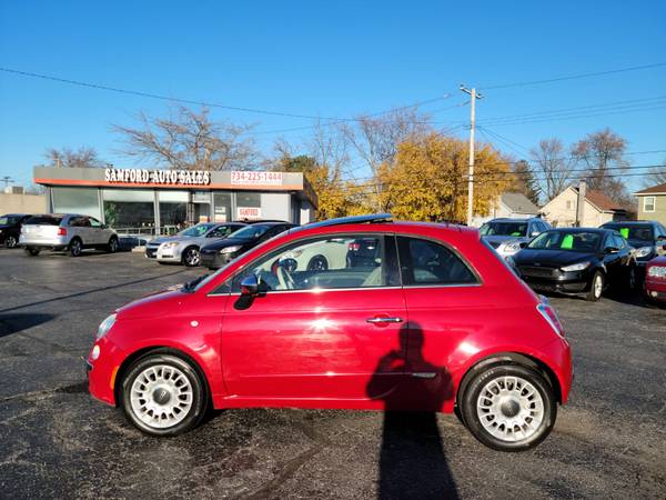 2012 FIAT 500 COUPE LOUNGE CLEAN TITLE ONLY 65K MILES NO ACCIDENTS -... for sale in Riverview, MI – photo 6