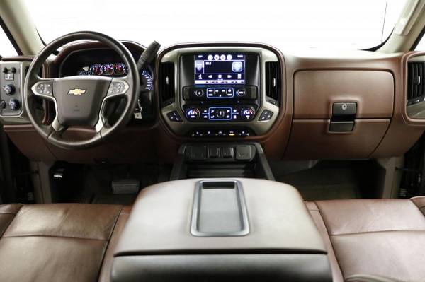 SLEEK Brown SILVERADO 2015 Chevrolet 1500 HIGH COUNTRY 4X4 4WD for sale in Clinton, KS – photo 6