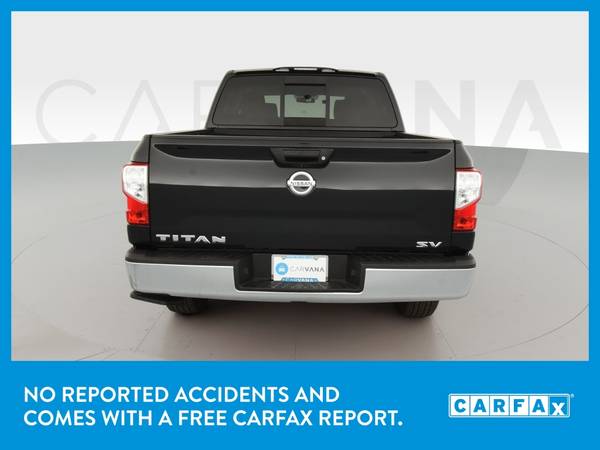 2019 Nissan Titan Crew Cab SV Pickup 4D 5 1/2 ft pickup Black for sale in Champlin, MN – photo 7