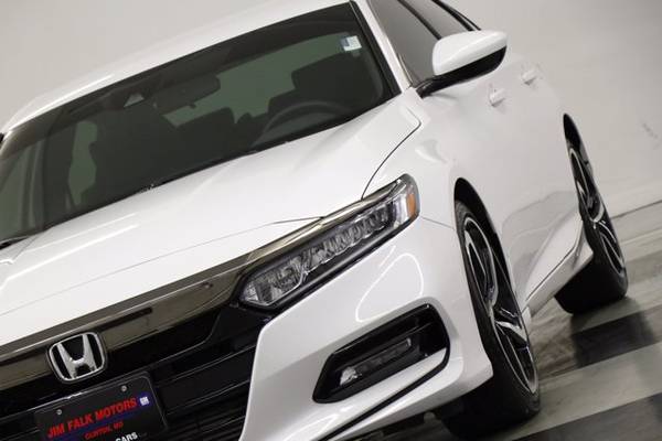 SPORTY White ACCORD *2019 Honda Sport 1.5T* Sedan *CAMERA -... for sale in Clinton, MO – photo 14