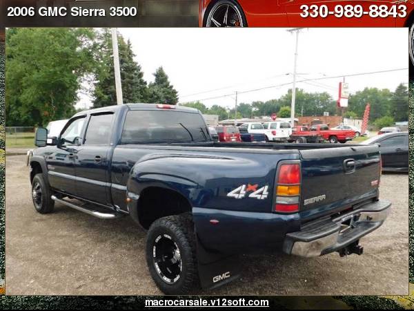 2006 GMC Sierra 3500 SLT 4dr Crew Cab 4WD LB DRW with for sale in Akron, OH – photo 8