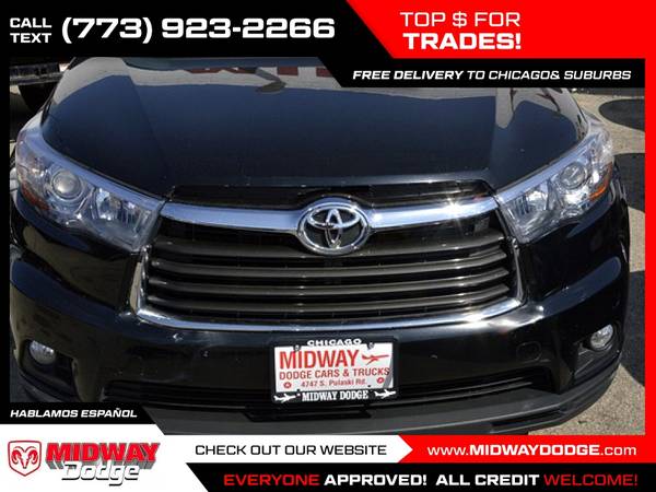 2016 Toyota Highlander XLE V6 V 6 V-6 AWD FOR ONLY 433/mo! - cars & for sale in Chicago, IL – photo 9
