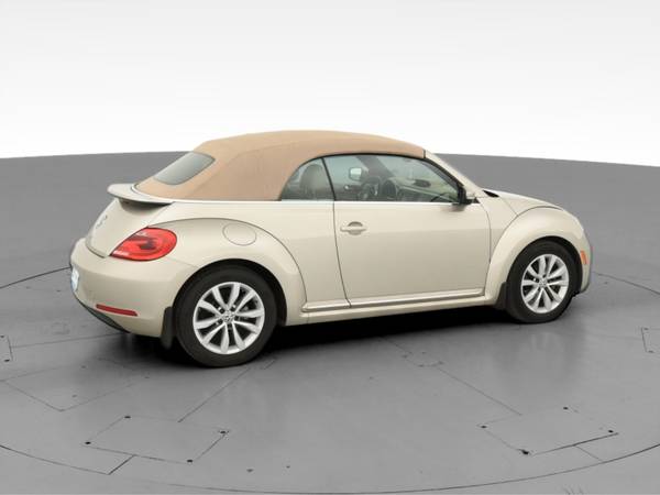 2014 VW Volkswagen Beetle TDI Convertible 2D Convertible Beige - -... for sale in Roanoke, VA – photo 12