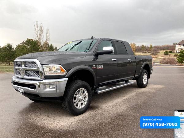 2018 RAM 3500 Laramie 4x4 Mega Cab 64 Box - CALL/TEXT TODAY! - cars for sale in Sterling, CO – photo 3