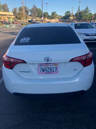 2017 Corolla (white) for sale in Riverside, CA – photo 4