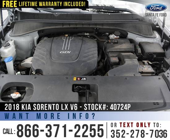 *** 2018 KIA SORENTO LX SUV *** Cruise Control - SIRIUS - Bluetooth... for sale in Alachua, GA – photo 10