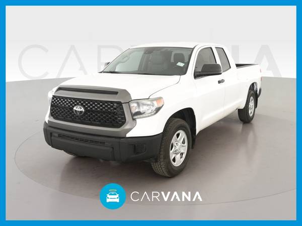 2018 Toyota Tundra Double Cab SR Pickup 4D 6 1/2 ft pickup White for sale in Van Nuys, CA