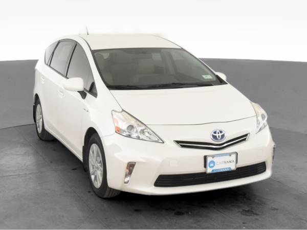 2014 Toyota Prius v Three Wagon 4D wagon White - FINANCE ONLINE -... for sale in Denver , CO – photo 16