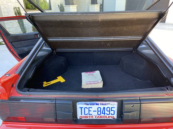 1987 Chrysler Conquest TSI Turbo for sale in Cornelius, NC – photo 9