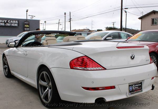 2010 *BMW* *6 Series* *650i*Convertible Loaded, Fin for sale in Lawndale, CA – photo 13