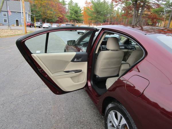 2015 HONDA ACCORD LX SEDAN ONLY 85K WITH CERTIFIED WARRANTY - cars &... for sale in Loudon, NH – photo 14