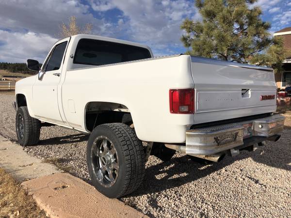 1983 K10 short bed 4X4 truck HIGHLY MODIFIED - cars & trucks - by... for sale in Peyton, CO – photo 4