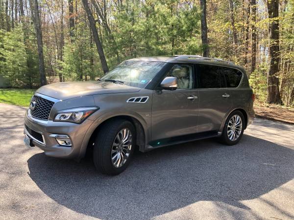 2015 INFINITI QX80 AWD V8 Sport Utility Vehicle - - by for sale in Dover, NH – photo 2