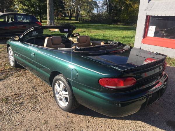 1996 Chrysler Sebring Convertible JXI 40,500 miles - cars & trucks -... for sale in Avalon, WI – photo 5
