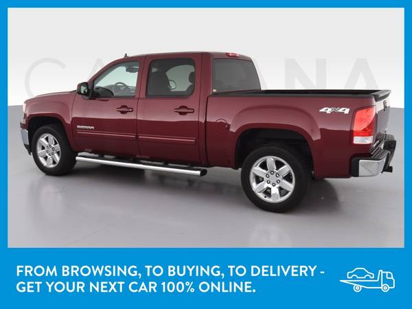 2013 GMC Sierra 1500 Crew Cab SLT Pickup 4D 5 3/4 ft pickup Red for sale in Pittsburgh, PA – photo 5