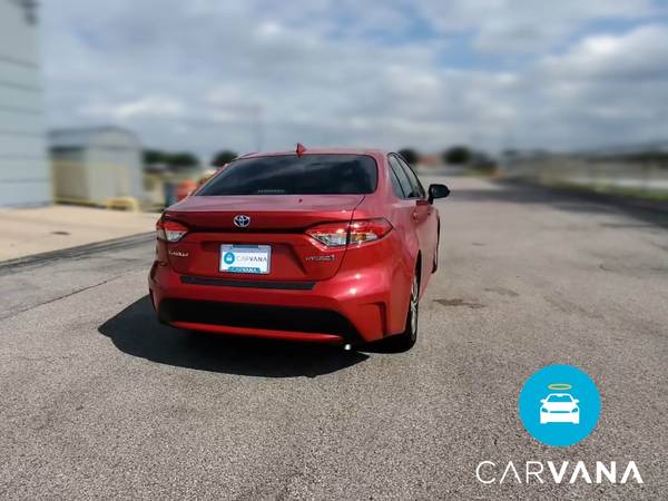 2020 Toyota Corolla Hybrid LE Sedan 4D sedan Red - FINANCE ONLINE -... for sale in Topeka, KS – photo 10