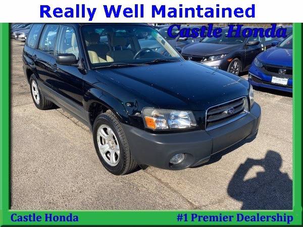 2005 Subaru Forester van Black - - by dealer - vehicle for sale in Morton Grove, IL – photo 7
