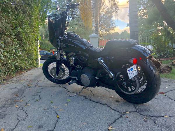 2014 Harley Davidson Dyna Street Bob LOW MILES ~ LIKE NEW FXDB/trade for sale in Woodland Hills, CA – photo 4