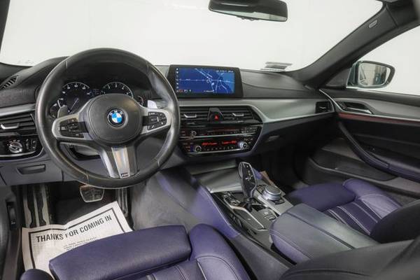 2017 BMW 5 Series, Bluestone Metallic - - by dealer for sale in Wall, NJ – photo 11