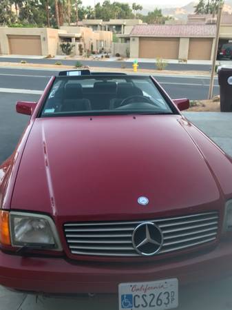 1995 Mercedes SL320, Convertible Only 80k miles! 3k down, private for sale in Palm Desert , CA – photo 3