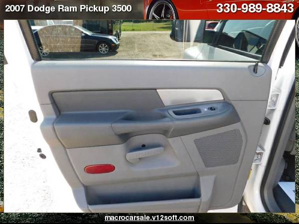 2007 Dodge Ram Pickup 3500 SLT 4x4 4dr Mega Cab 6.3 ft. SB DRW Pickup for sale in Akron, OH – photo 23