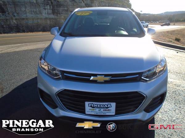 2017 Chevy Chevrolet Trax LS suv Silver - cars & trucks - by dealer... for sale in Branson, MO – photo 3