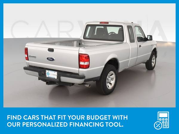 2010 Ford Ranger Super Cab XLT Pickup 4D 6 ft pickup Silver for sale in Yuba City, CA – photo 8