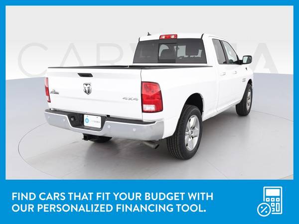 2018 Ram 1500 Quad Cab Harvest Pickup 4D 6 1/3 ft pickup White for sale in Buffalo, NY – photo 8