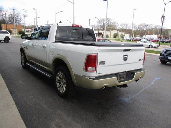 2014 Ram 1500 truck Laramie Longhorn - Ram Bright White Clearcoat for sale in Green Bay, WI – photo 6