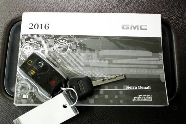 LEATHER & GPS 2016 GMC SIERRA 3500 SRW CREW 4WD DIESEL - cars & for sale in Clinton, KS – photo 16