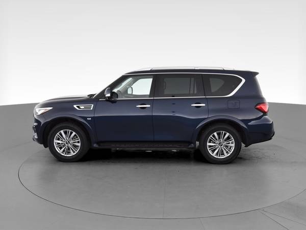 2019 INFINITI QX80 LUXE Sport Utility 4D suv Blue - FINANCE ONLINE -... for sale in Van Nuys, CA – photo 5