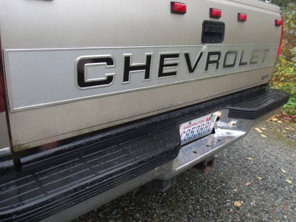 Chevy 1-Ton 3500 4X4 1990 74,920 miles for sale in Bellingham, WA – photo 17