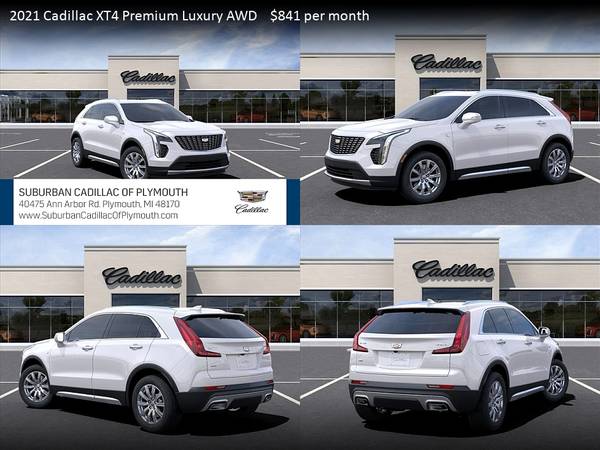 2021 Cadillac XT4 XT 4 XT-4 Premium Luxury AWD FOR ONLY 847/mo! for sale in Plymouth, MI – photo 16
