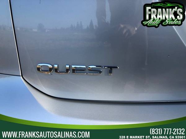2017 *Nissan* *Quest* SV hatchback Brilliant Silver for sale in Salinas, CA – photo 8